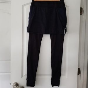 Athleta Fleece Lined Workout Pants, Size ST